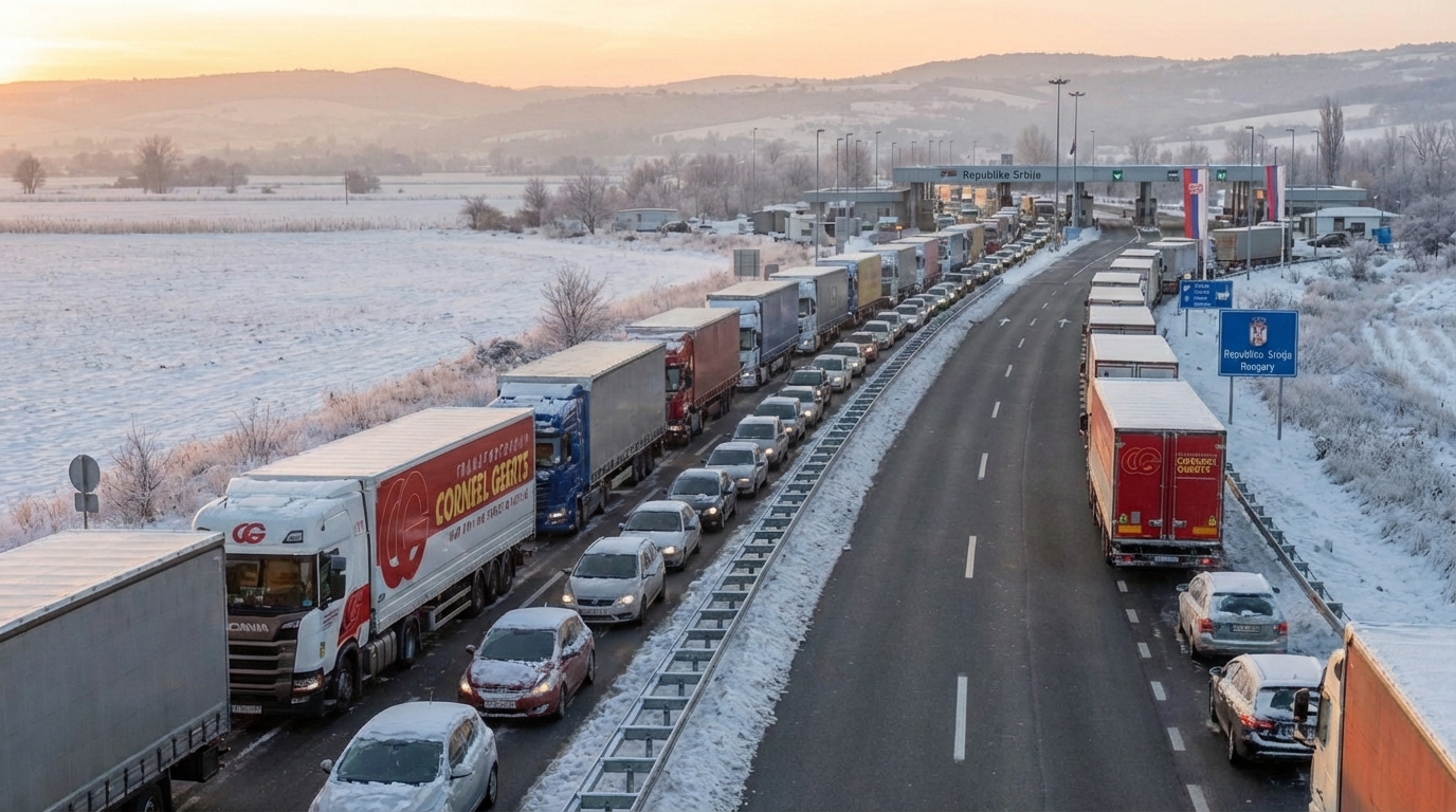 Strikes on the border with Serbia